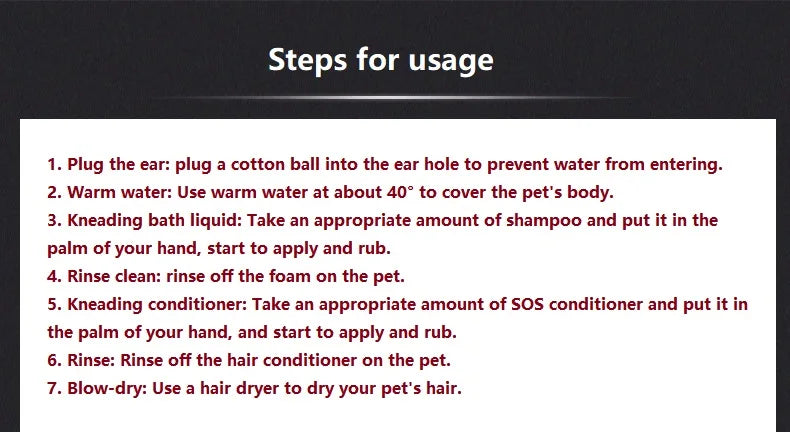 Soft Pet Wash
